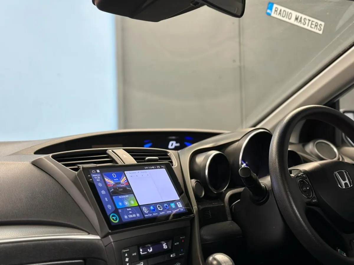 Honda Civic Android Radio with Apple Carplay - Image 2