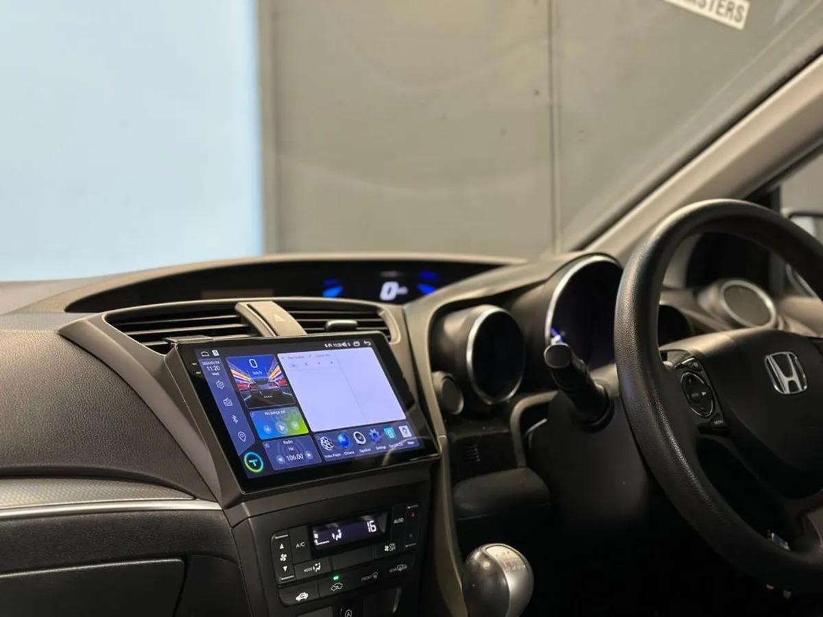 Honda Civic Android Radio with Apple Carplay - Image 3