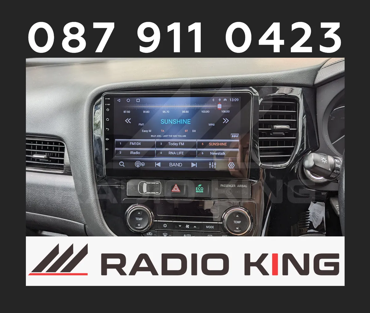 PREMIUM CARPLAY MITSUBISHI OUTLANDER ANDROID AUTO - Image 4