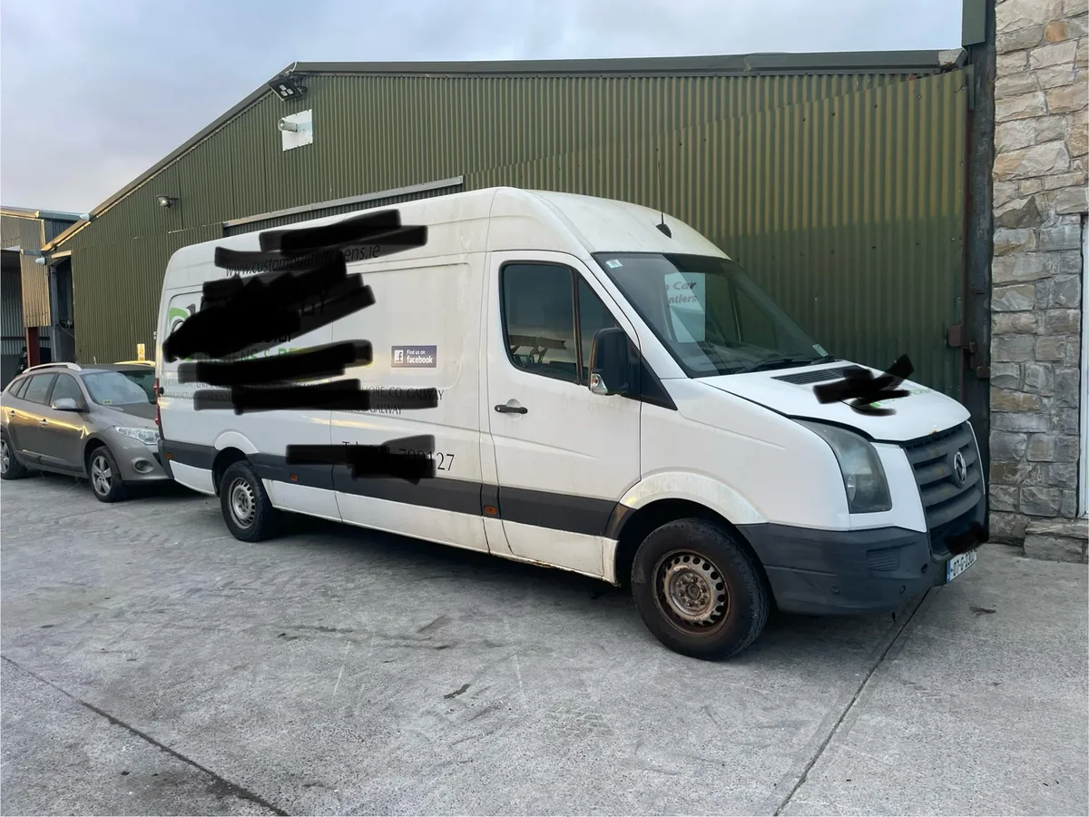 2008 vw crafter 2.5 tdi for dismantling