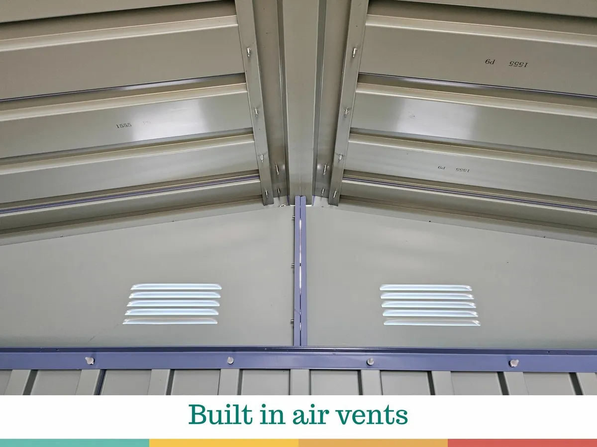 Big Blu Shed (10'3" x 11'5") - Image 4