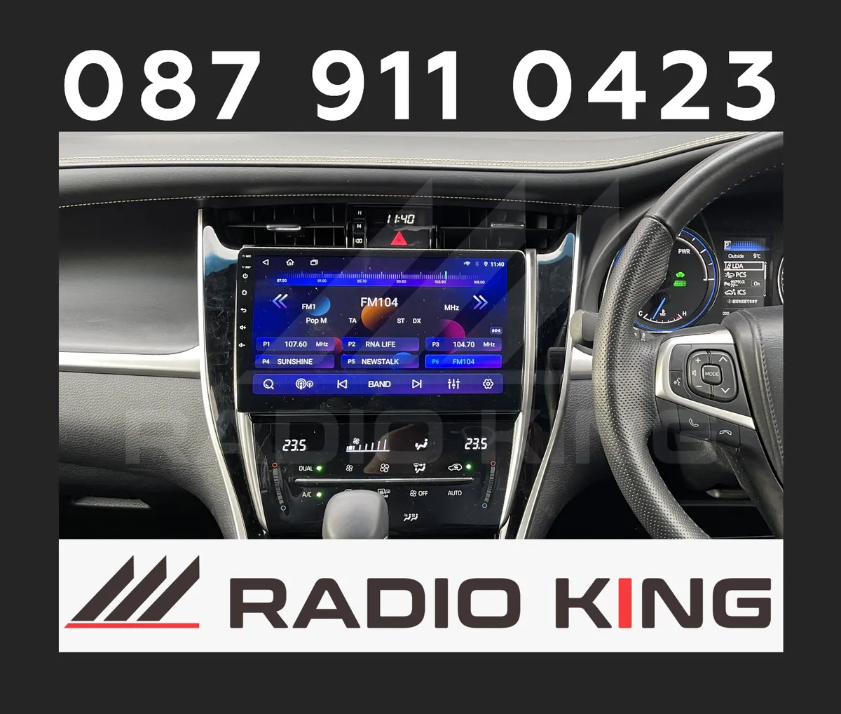 PREMIUM CARPLAY TOYOTA HARRIER ANDROID AUTO AUDIO - Image 3