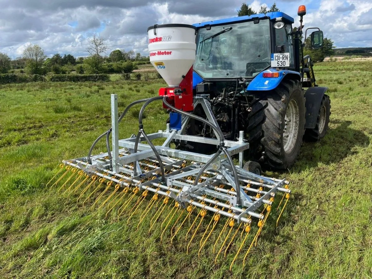 Clarke Heavy Duty Tine Grass Harrows - Image 1