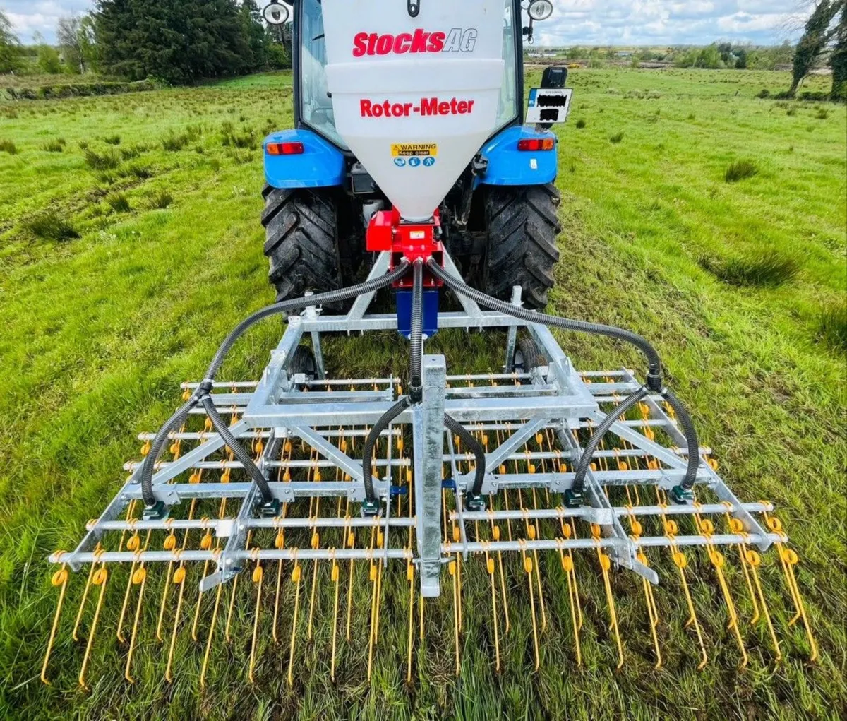 Clarke Heavy Duty Tine Grass Harrows - Image 3