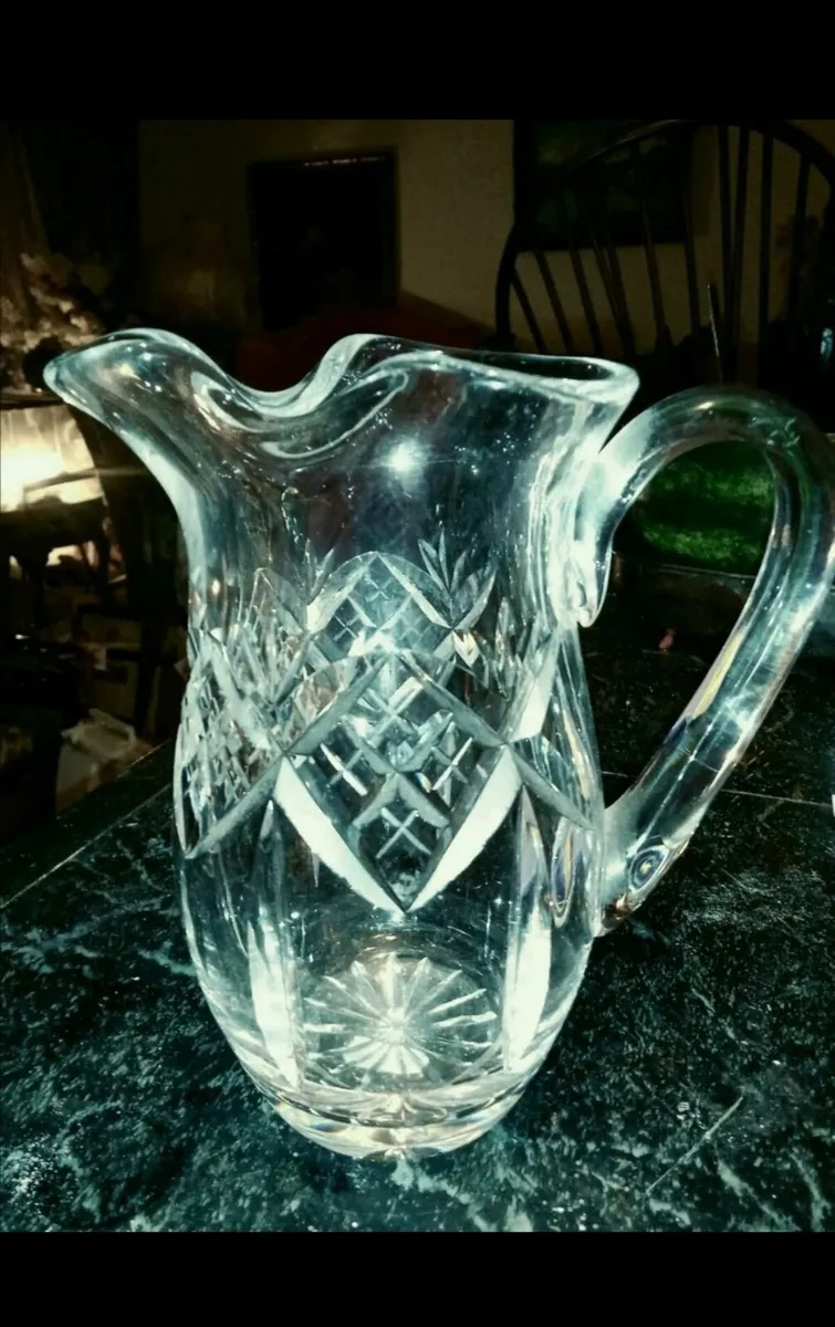 Beautiful heavy Waterford crystal water jug - Image 2