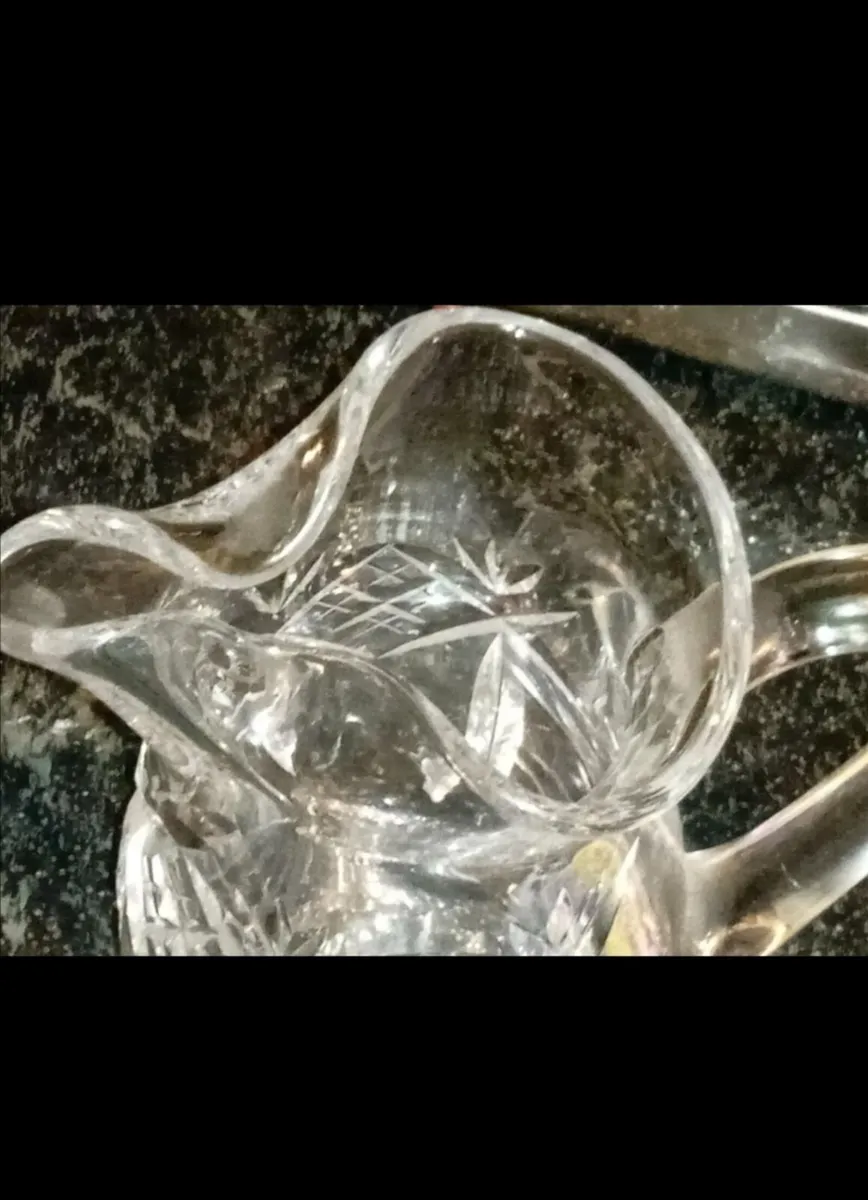 Beautiful heavy Waterford crystal water jug - Image 3