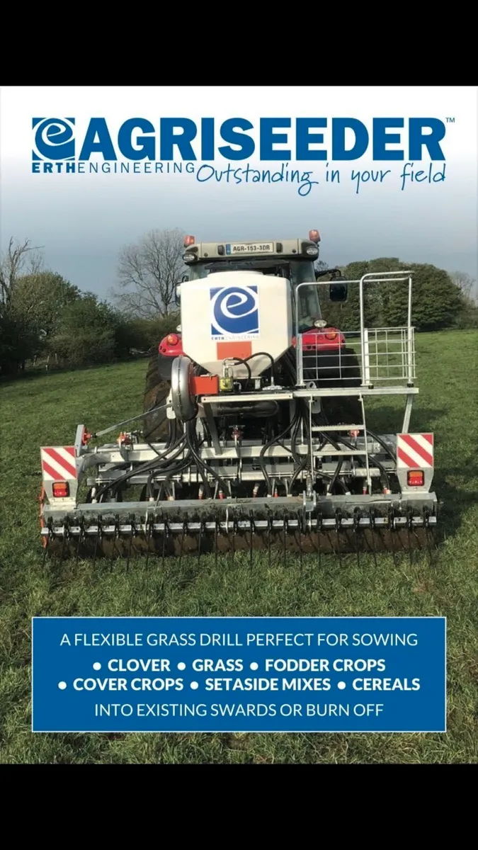 Used Erth Agriseeder direct drill stitchers seeder - Image 3