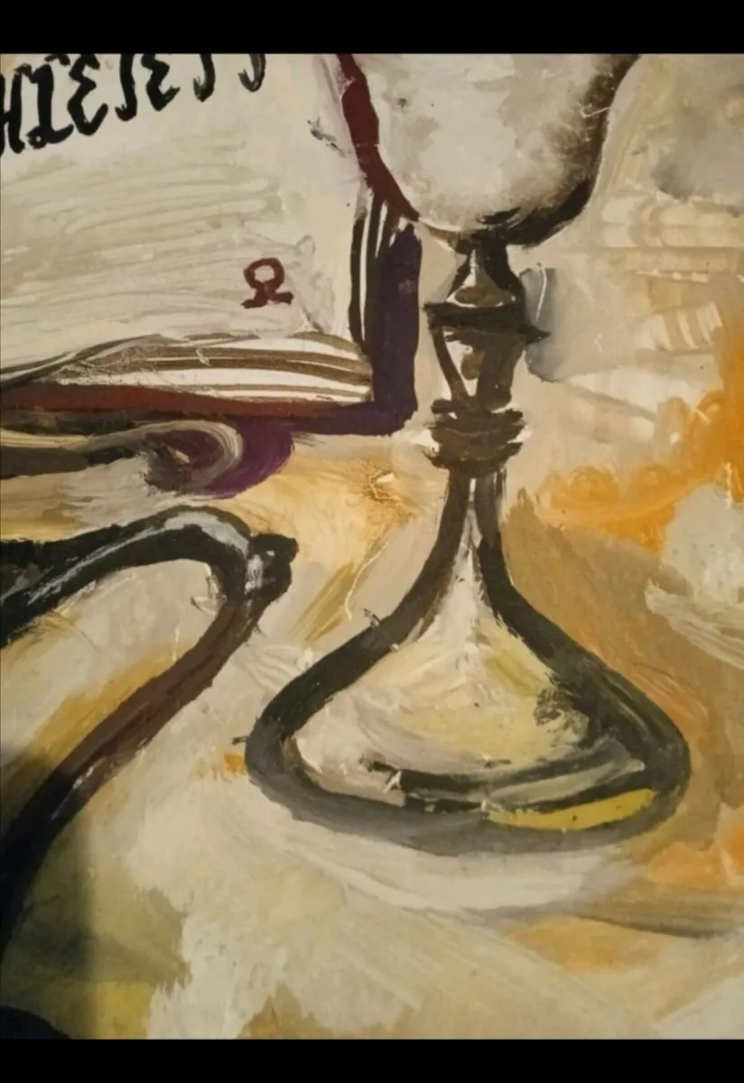 Antique oil painting - Image 2