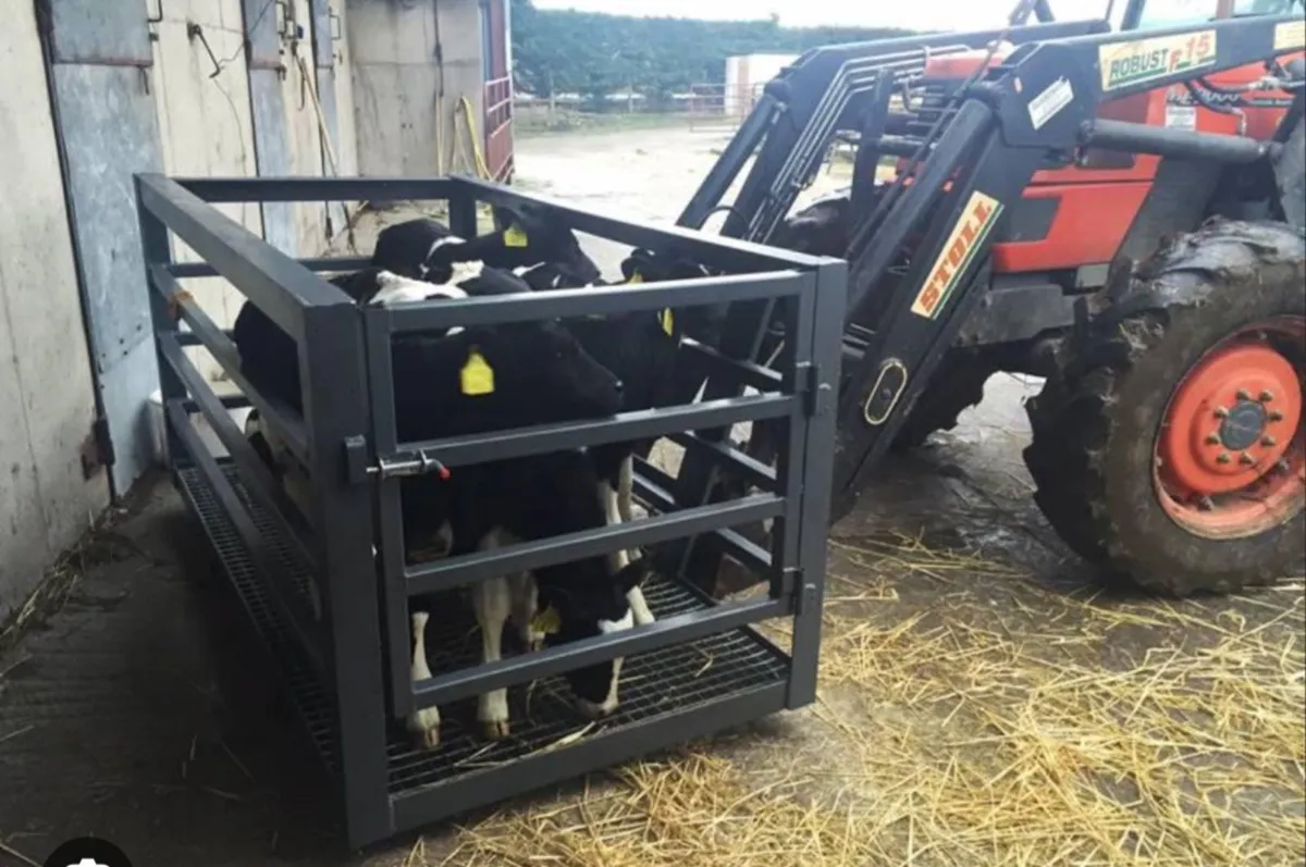 calf transport basket euro brackets - Image 1