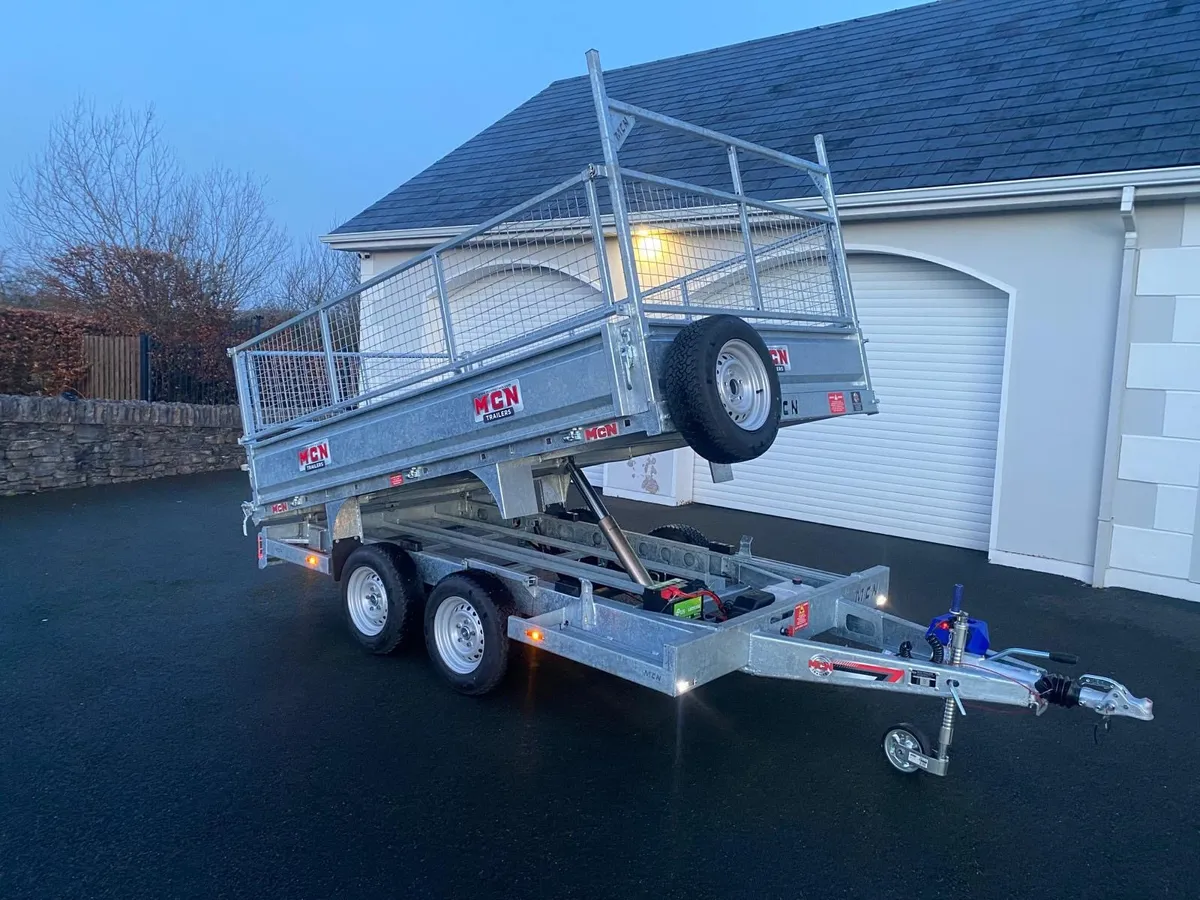 10ft x 6ft Tipper Trailer MCN Trailers - Image 1