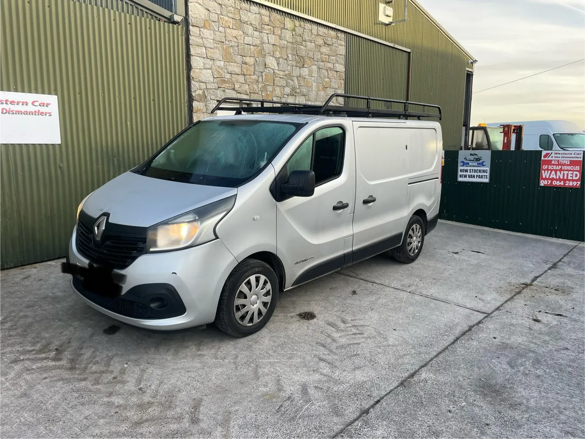 2016 Renault traffic business 1.6 dci dismantling