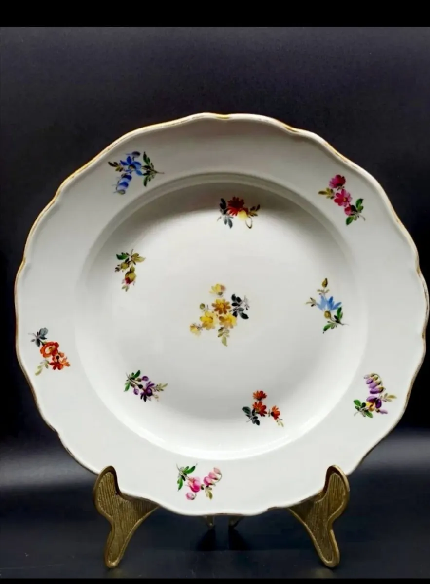 Large Meissen plate 1 st choice - Image 1