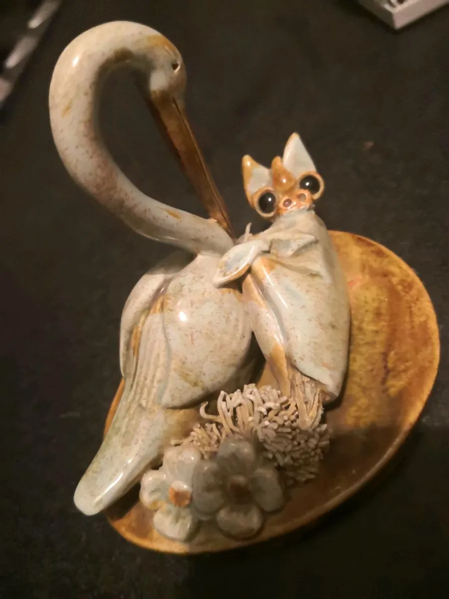 Ultra rare Yare design baby dragon and stork - Image 2