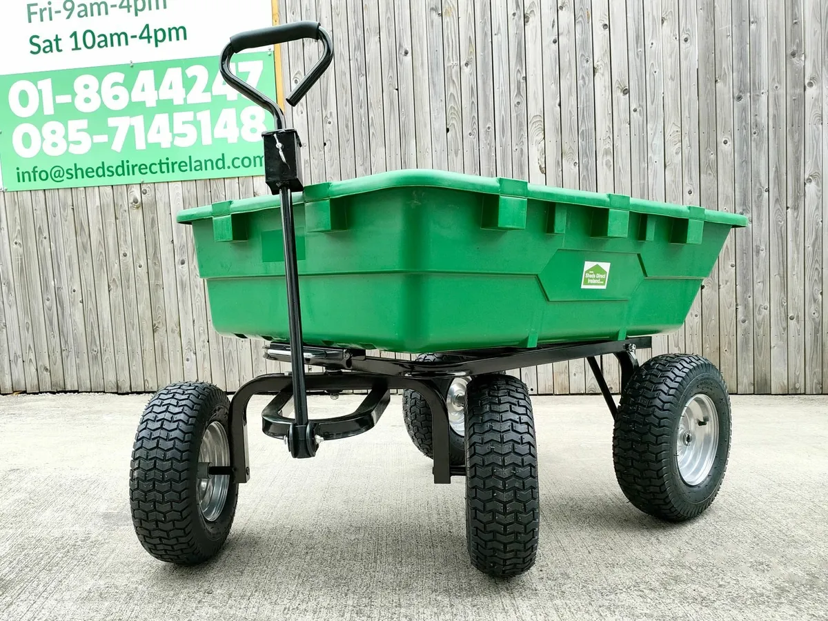 Tipping Garden Cart 250L - Image 3