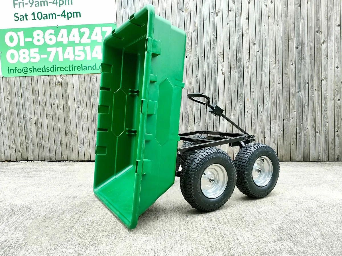 Tipping Garden Cart 250L - Image 2