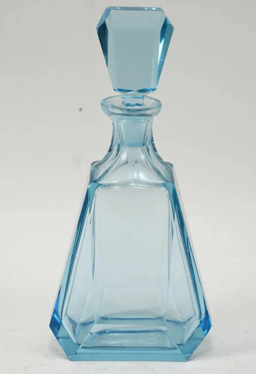 Art Deco Bohemian large cut glass Moser? - Image 1