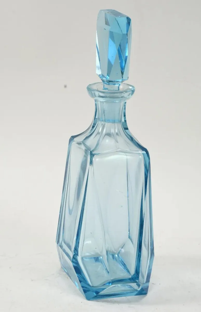 Art Deco Bohemian large cut glass Moser? - Image 2