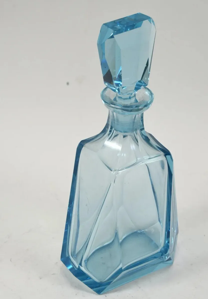 Art Deco Bohemian large cut glass Moser? - Image 3