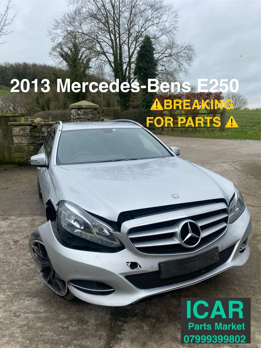 🟢2013 MERCEDES E 250 ⚠️BREAKING FOR PARTS⚠️ - Image 1