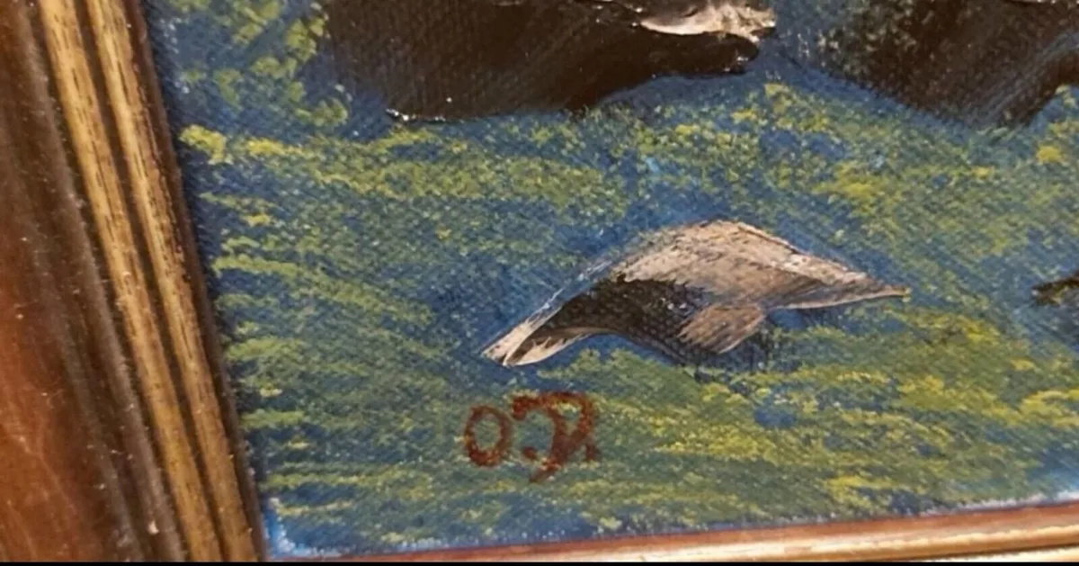 Lovely oil painting on canvas - Image 2