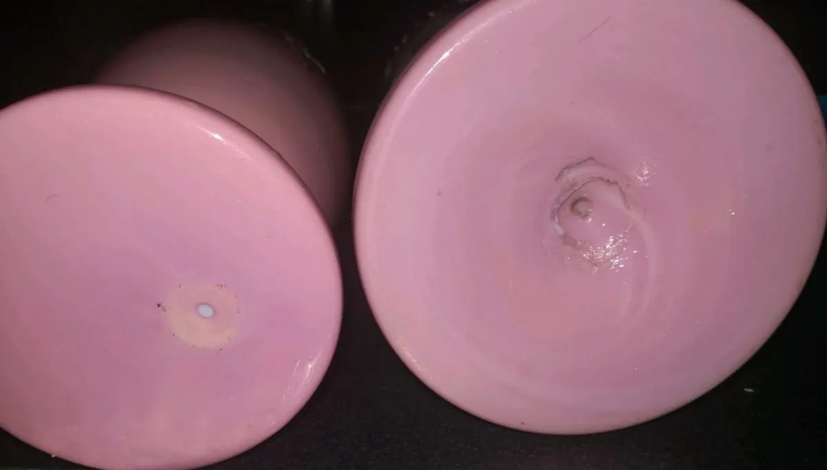 2 Victorian large antique vase handmade with ename - Image 2