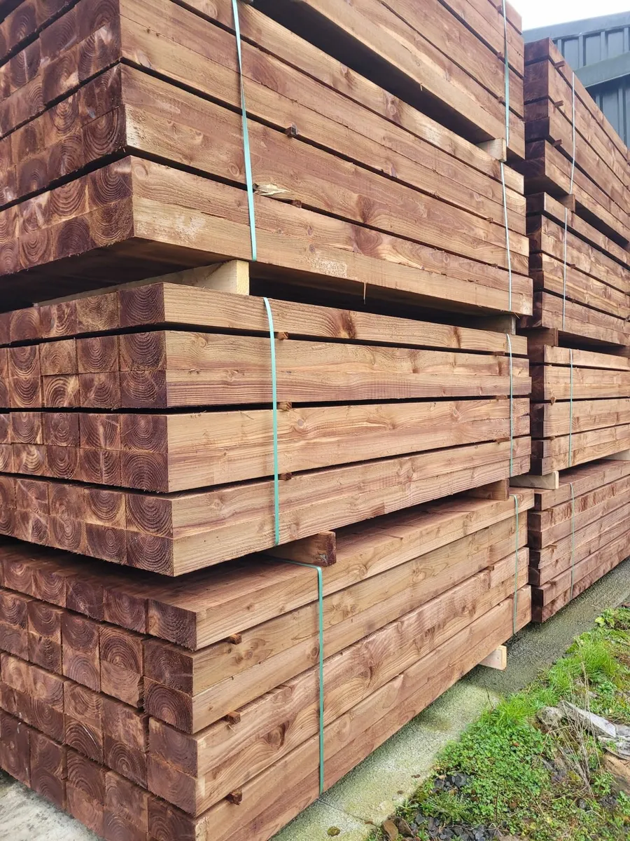 Railway Sleepers, - Image 1