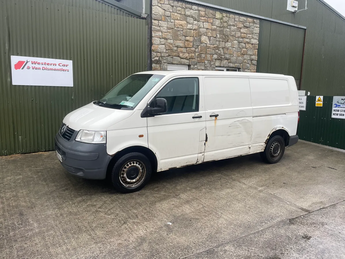 2006 vw transporter 1.9 tdi for dismantling