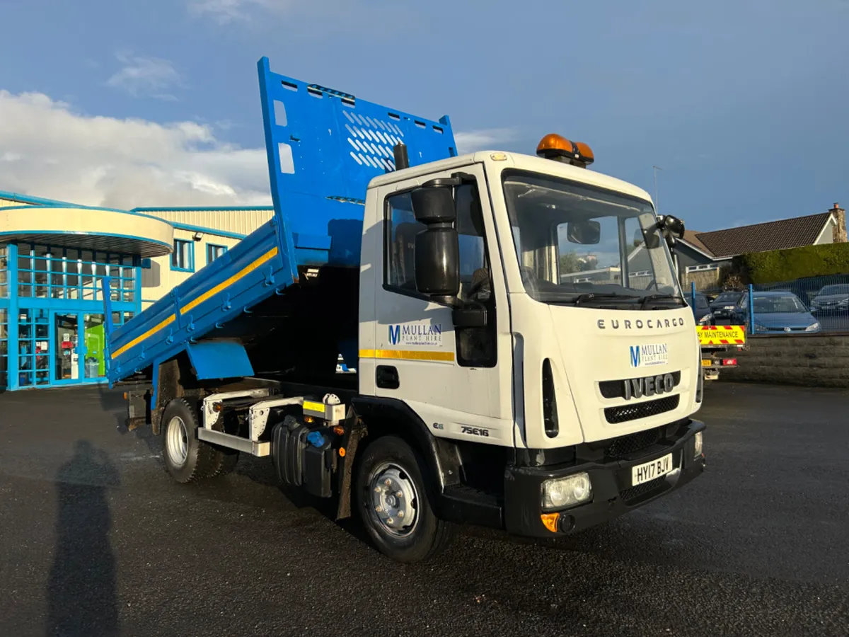 2017 Iveco 75E16 Tipper - MULLAN PLANT - Image 1