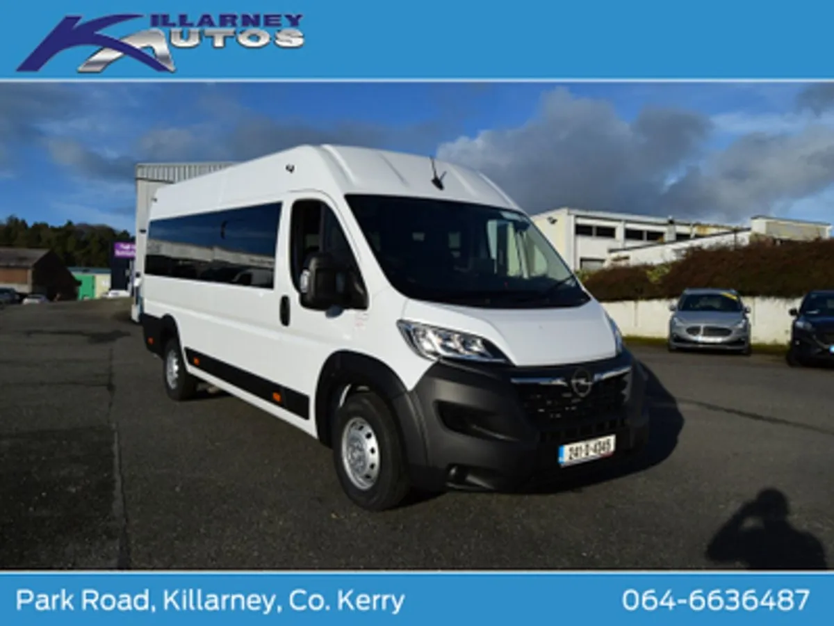 Opel Movano 17 Seat Minibus 140Ps Manual 6 Speed - Image 1