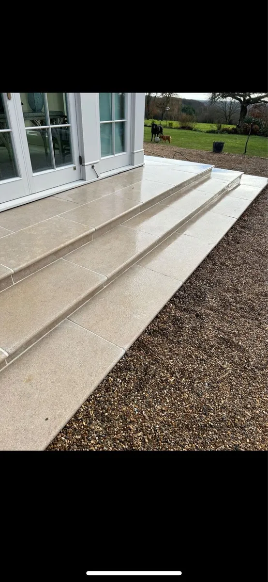 Parisian Beige Limestone Natural Flagstones - Image 4