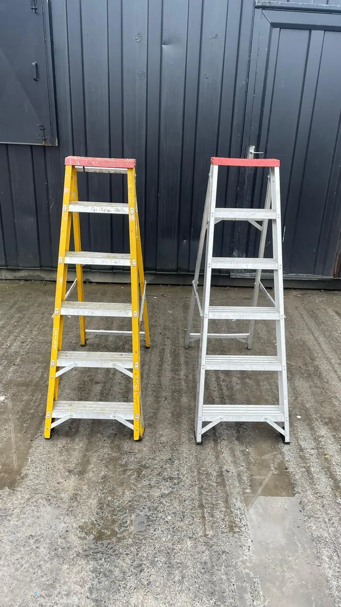 Large Selection of Aluminium Ladders - Image 1