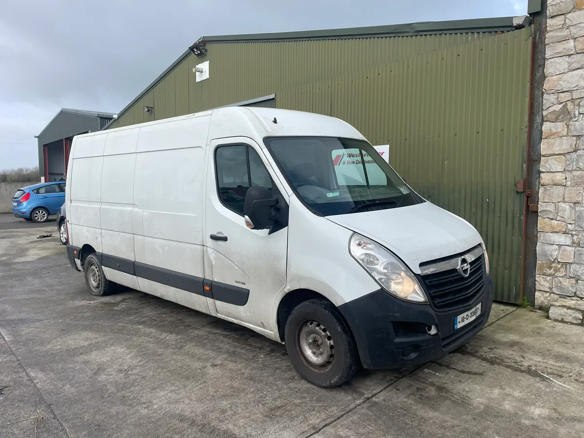 2012 opel movano 2.3 dci for dismantling