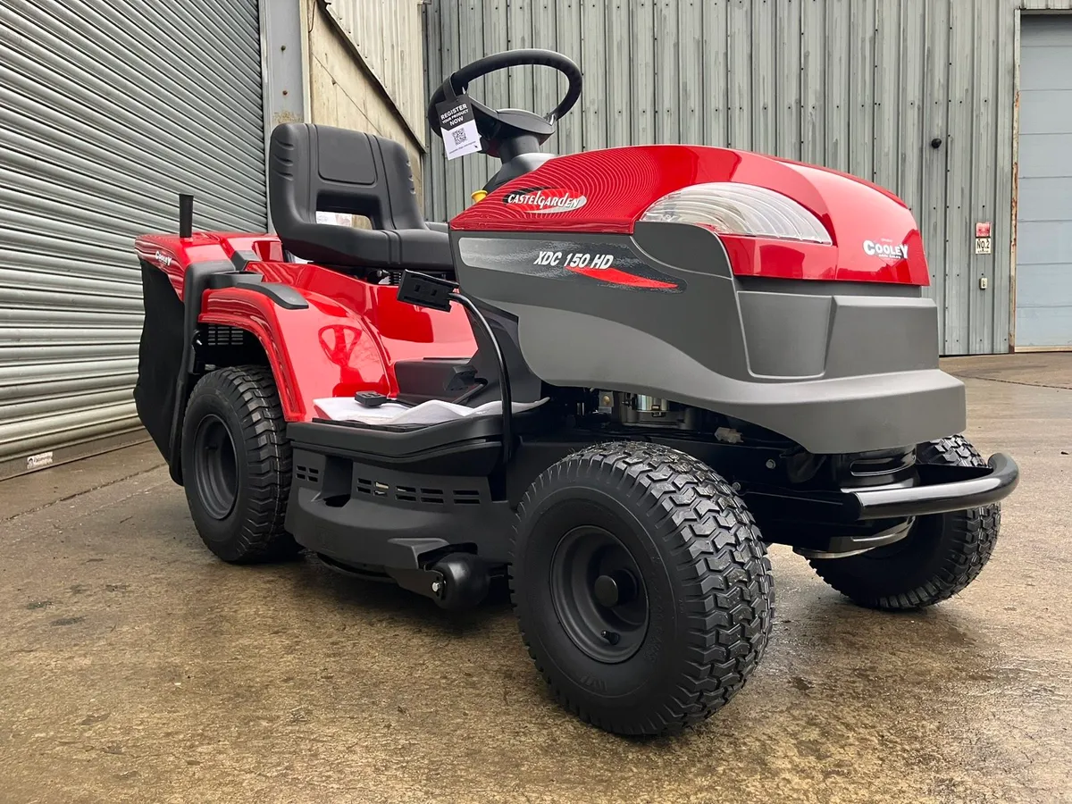 New Castelgarden XDC 150HD Rideon Lawnmower - Image 1