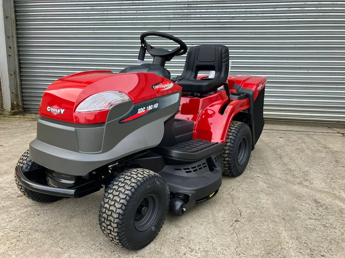 New Castelgarden XDC 180HD Rideon Lawnmower - Image 2