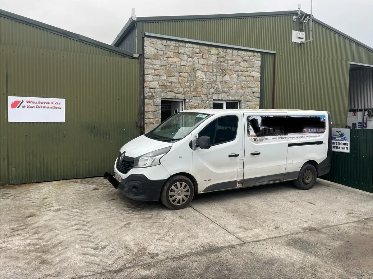 142 Renault traffic 1.6 dci for dismantling