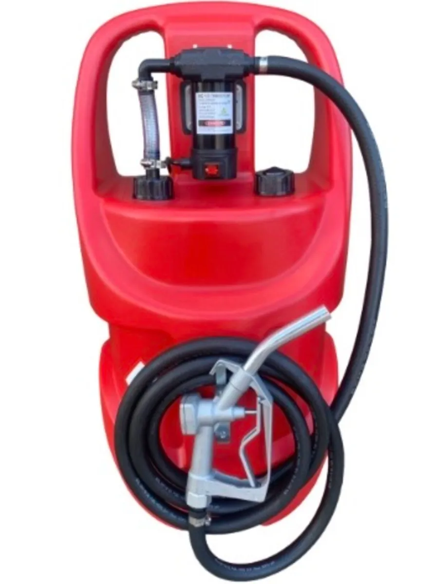 MCK 75L PORTABLE FUEL TROLLEY TANK - Image 1