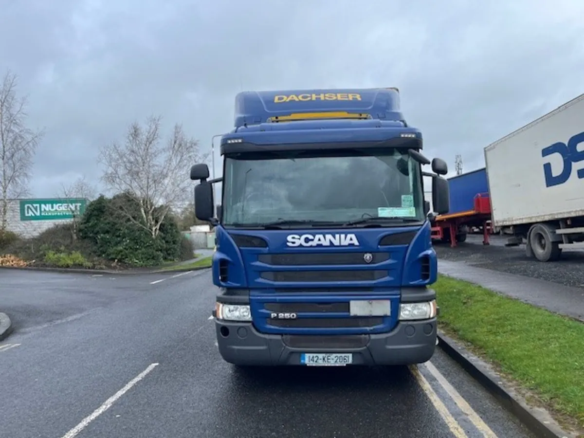 Scania P250 Curtainside with tail lift - Image 3