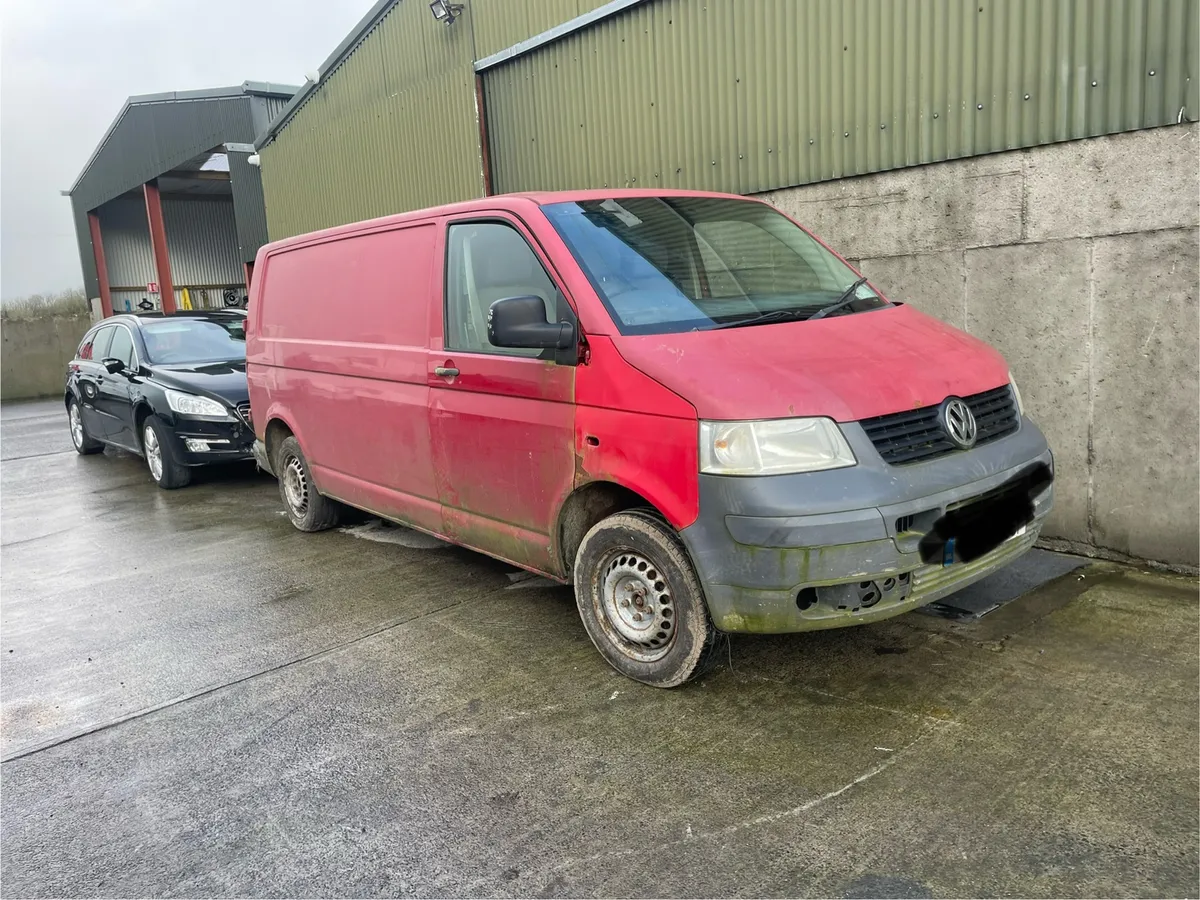 2008 vw transporter 1.9 tdi for dismantling