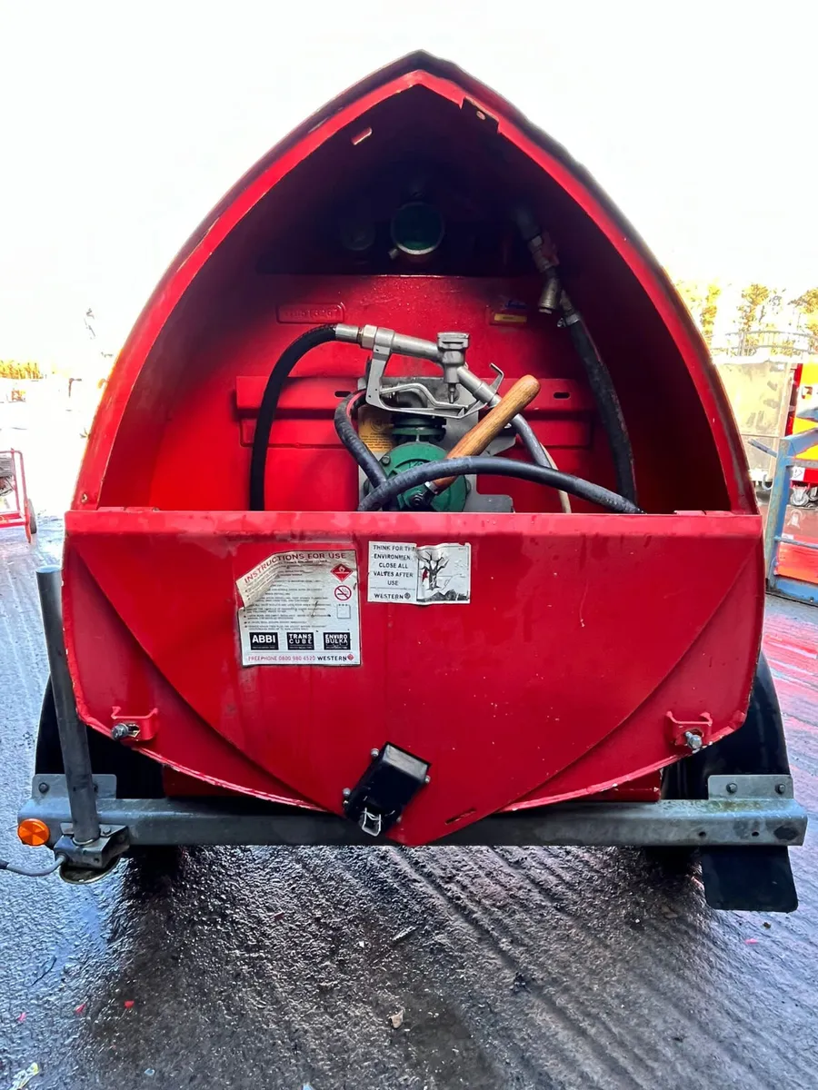 Western ABBI 1000L Diesel  Bowser - Image 2