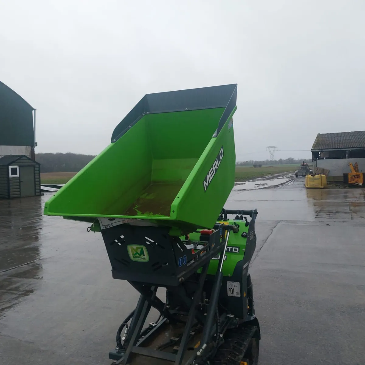 Merlo M700TD Tracked Pedestrian Hi Tip Dumper - Image 1