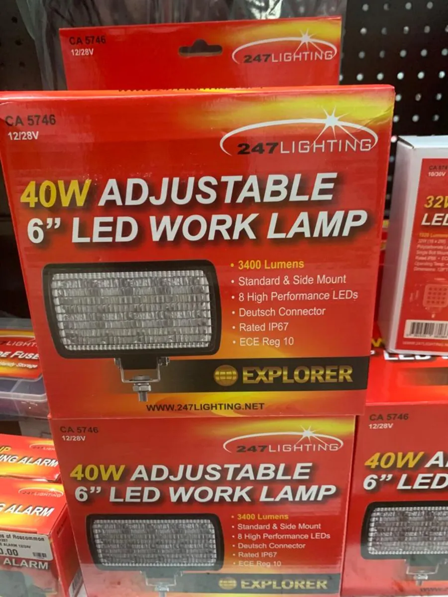 🔦 3400 Lumens Work Lamps 🔦 - Image 2