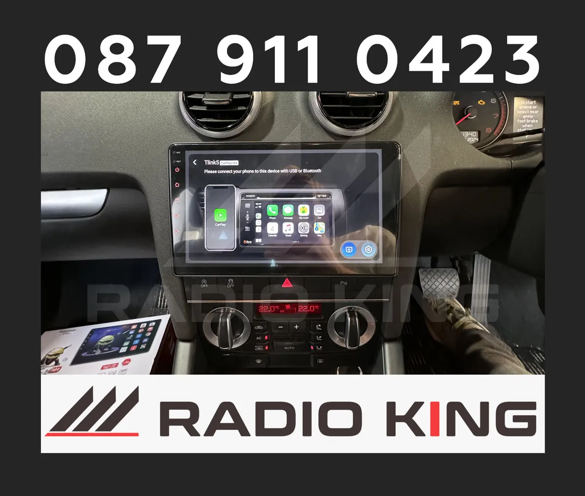 PREMIUM CARPLAY AUDI A3 ANDROID AUTO CarPlaySYSTEM - Image 4