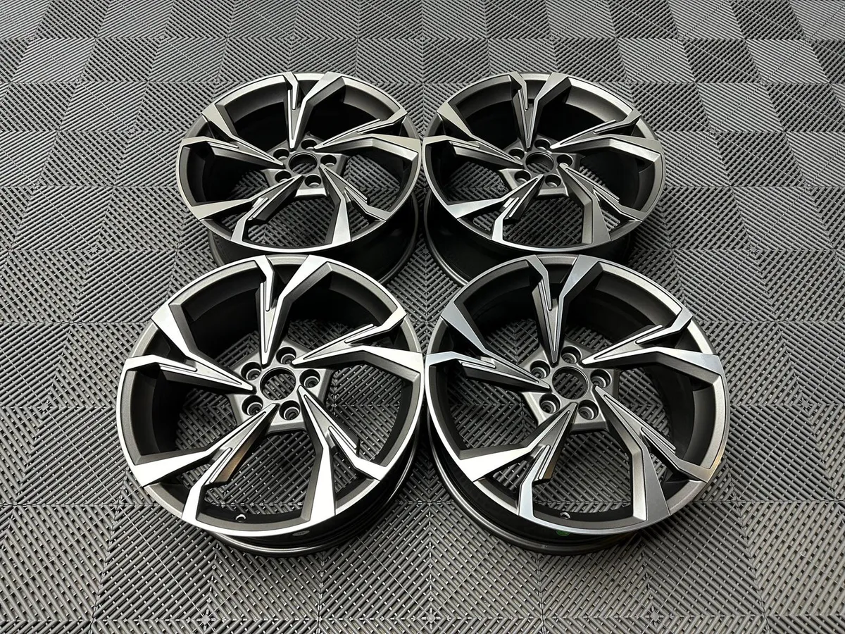 18 19" Inch VW Alba Style Alloys Golf A3 5x112 - Image 1