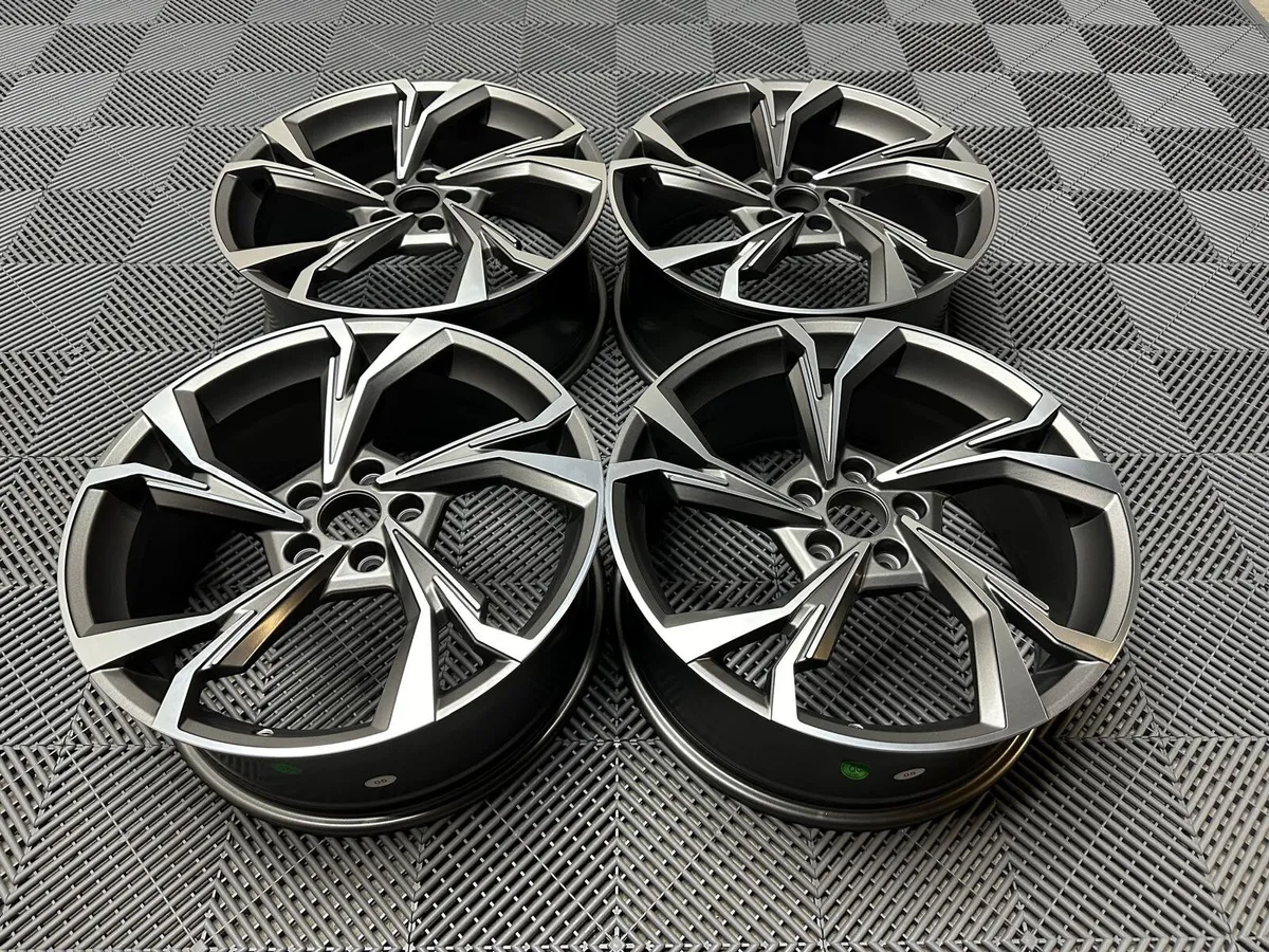 18 19" Inch VW Alba Style Alloys Golf A3 5x112 - Image 2