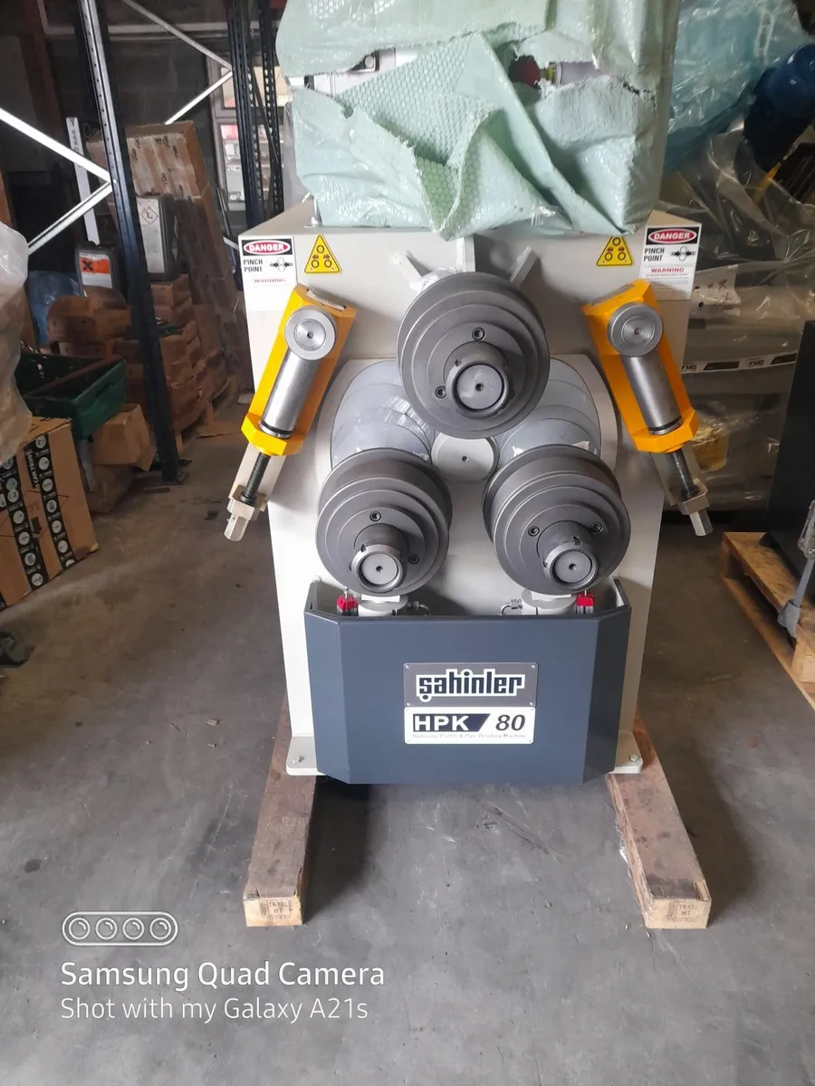 HPK 80 Ring Rolls / Pipe Polisher / Angle Notcher - Image 4