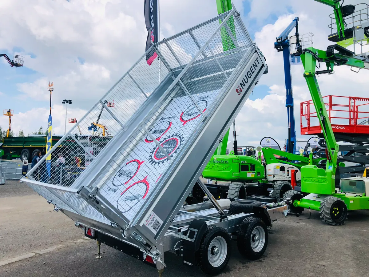 Nugent Tipper Trailers - All sizes in stock - Image 2