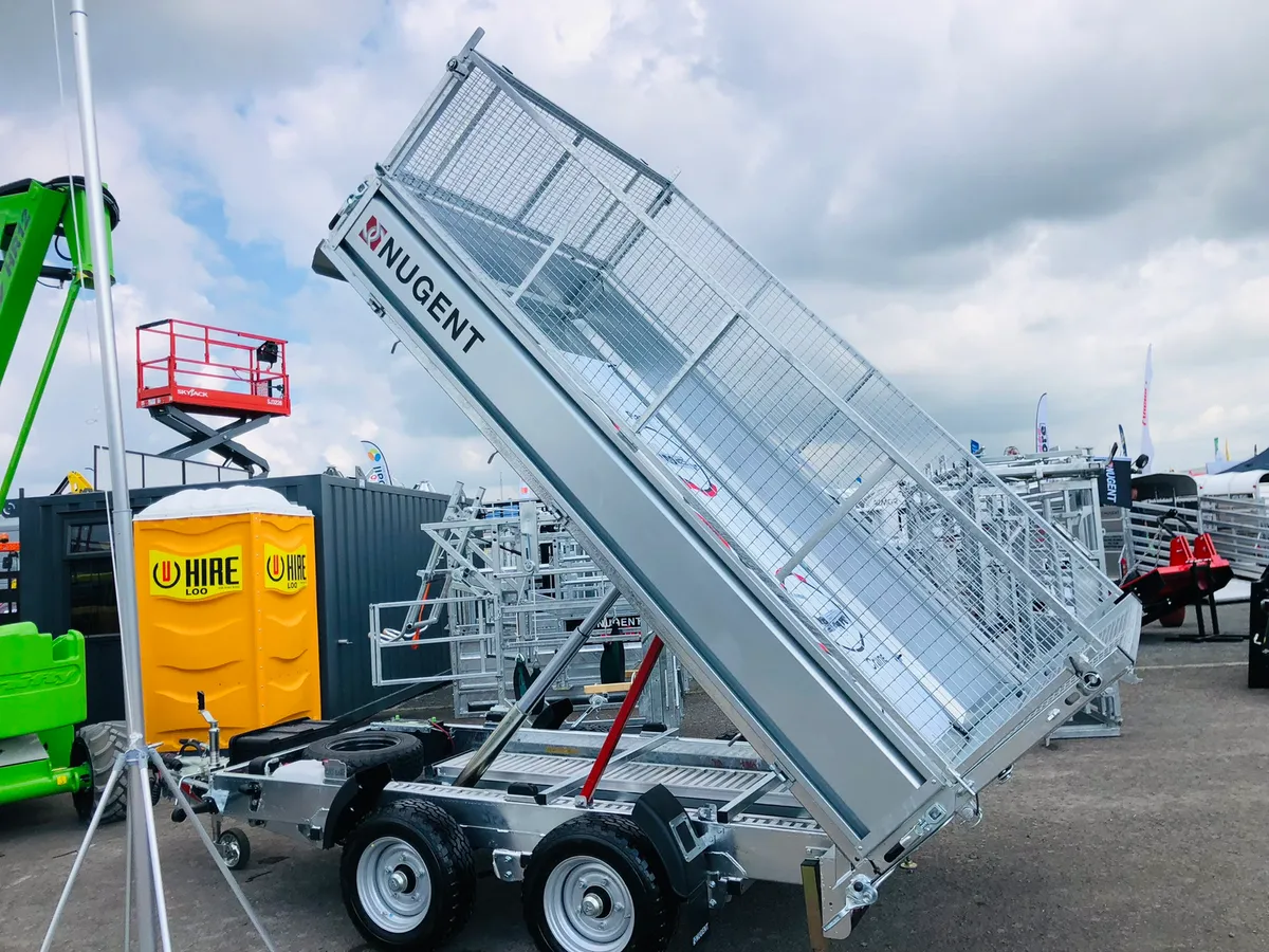 Nugent Tipper Trailers - All sizes in stock - Image 3