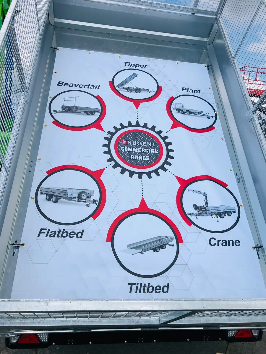 Nugent Tipper Trailers - All sizes in stock - Image 4