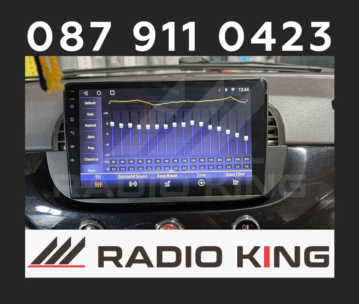 PREMIUM CARPLAY FIAT 500 ANDROID AUTO RADIO - Image 3
