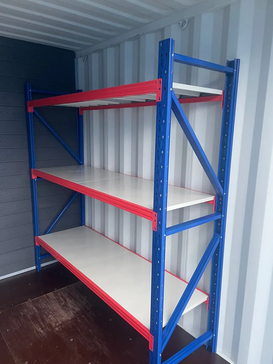 All metal Longspan shelving racking - Image 3